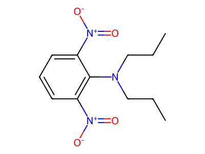 Benzenamine, 2,6-dinitro-N,N-dipropyl- structure