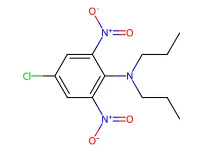 Benzenamine, 4-chloro-2,6-dinitro-N,N-dipropyl- structure