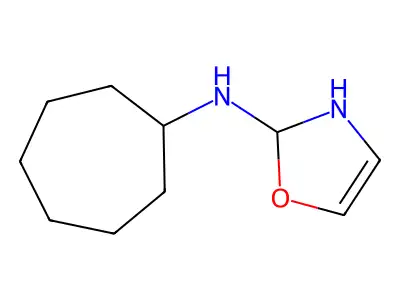 N-(2-噁唑啉基)环庚胺 structure