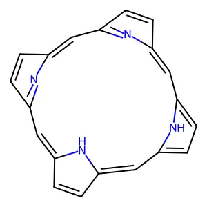 卟吩 structure