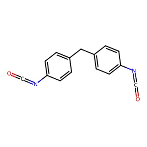 二苯基甲烷二異氰酸酯 structure