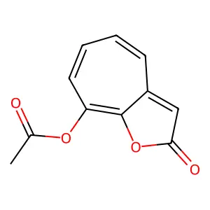 8-(Acetyloxy)-2H-cyclohepta[b]furan-2-one structure