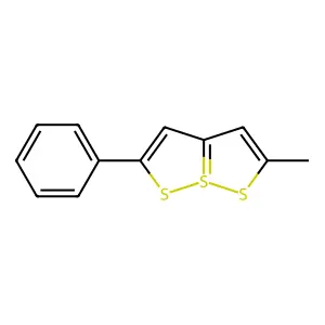 2-Methyl-5-phenyl-6a-thiathiophthene structure