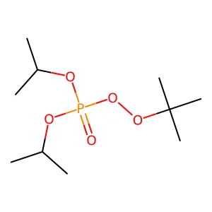 (2-Methylpropan-2-yl)oxy dipropan-2-yl phosphate structure
