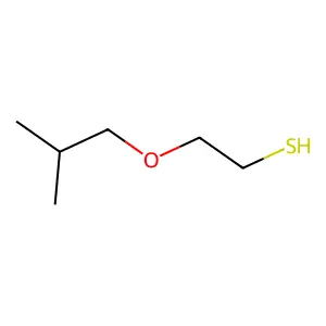 Ethanethiol, 2-isobutyloxy- structure