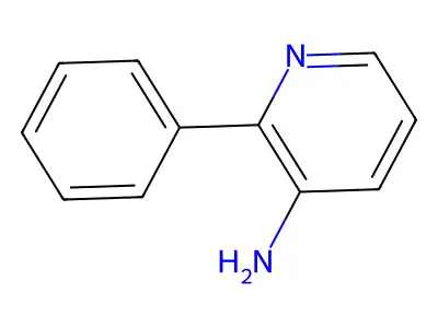 3-Amino-2-phenylpyridine structure