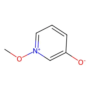 Pyridinium, 3-hydroxy-1-methoxy-, hydroxide, inner salt structure