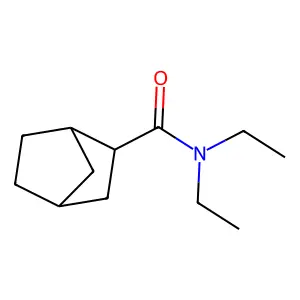 Bicyclo[2.2.1]heptane-2-carboxamide, N,N-diethyl- structure