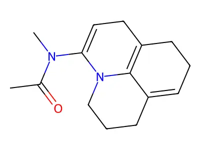 Acetamide, N-methyl-N-(2,3,6,7-tetrahydro-1H,5H-benzo(ij)quinolizin-9-yl)- structure