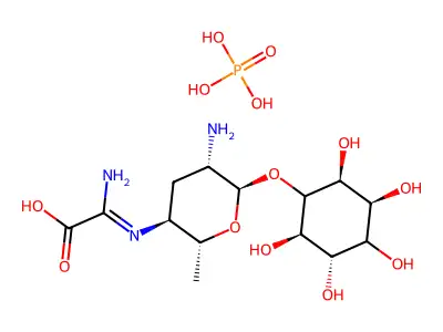 Kasugamycin phosphate structure