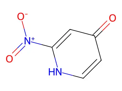 2-Nitro-4-pyridinol structure