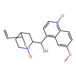 Quinine Di-N-oxide structure