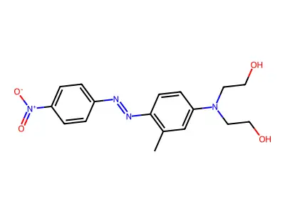 Disperse Red 17 structure