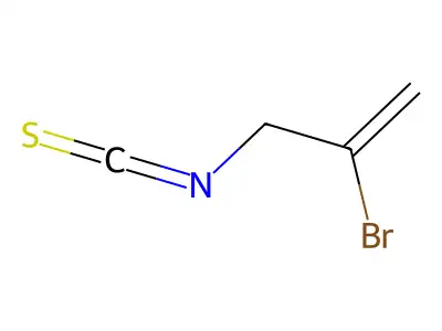 异硫氰酸-2-溴烯丙酯 structure