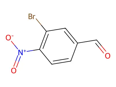 3-Bromo-4-nitrobenzaldehyde structure