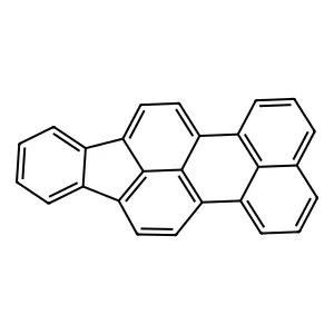 Indeno(1,2,3-cd)perylene structure