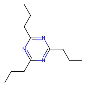 2,4,6-Tripropyl-1,3,5-triazine structure