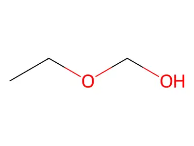 Methanol, ethoxy- structure