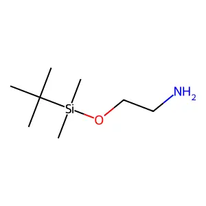 (2-Aminoethoxy)(tert-butyl)dimethylsilane structure