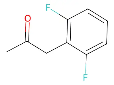1-(2,6-Difluorophenyl)propan-2-one structure