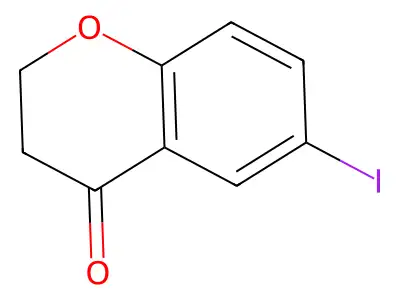 6-Iodochroman-4-one structure