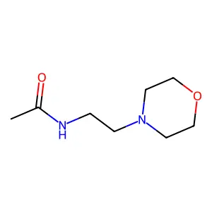 N-(2-morpholin-4-ylethyl)acetamide structure