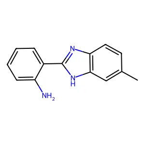 4-[[4-(2-Chloroacetyl)anilino]methyl]benzoic acid structure