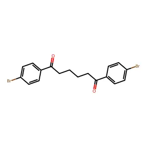 1,6-Bis(4-bromophenyl)hexane-1,6-dione structure