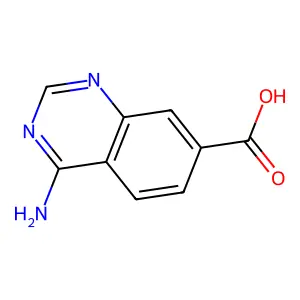 4-Aminoquinazoline-7-carboxylic acid structure