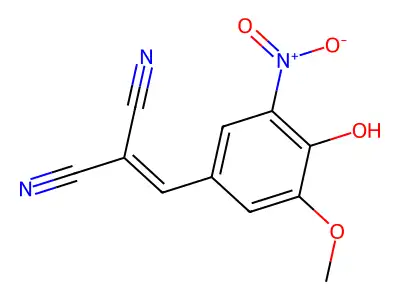 (5-硝基香草亚甲基)丙二腈 structure