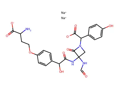 Formadicin C sodium hemihydrate structure