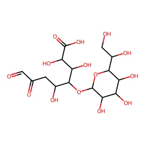 Heptosyl-2-keto-3-deoxyoctonate structure