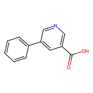 5-Phenylpyridine-3-carboxylic acid structure