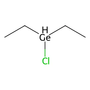 Germane, chlorodiethyl- structure
