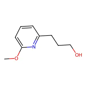 3-(6-Methoxypyridin-2-yl)propan-1-ol structure