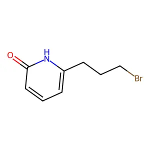 6-(3-Bromopropyl)-2(1H)-pyridinone structure