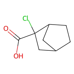 2-Chlorobicyclo[2.2.1]heptane-2-carboxylic acid structure