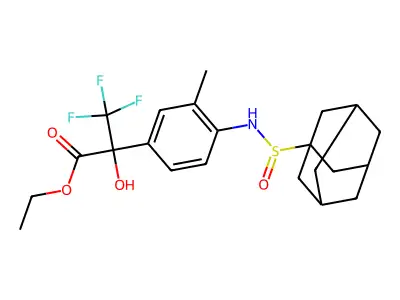 C22H28F3NO4S structure
