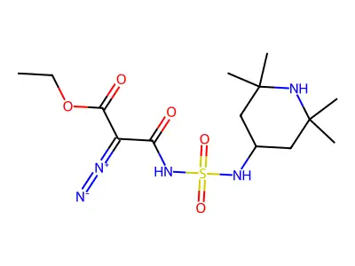 C14H25N5O5S structure
