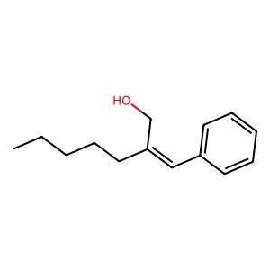 1-Heptanol, 2-(phenylmethylene)- structure