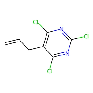 5-Allyl-2,4,6-trichloropyrimidine structure