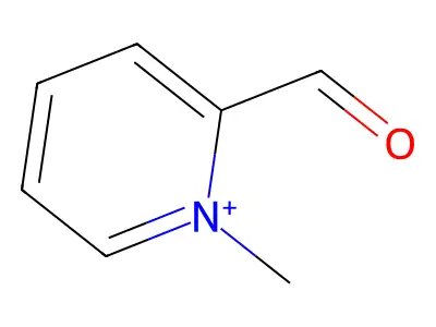 2-Formyl-1-methylpyridinium structure