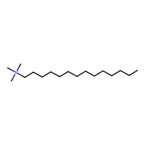 Tetradecyltrimethylammonium structure