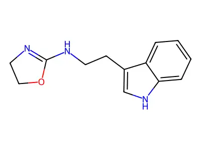 N-(4,5-二氢-2-噁唑基)-1H-吲哚-3-乙胺 structure