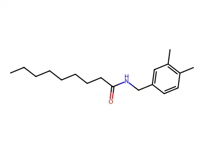 N-(3,4-二甲基苄基)壬酰胺 structure