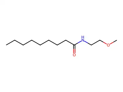 N-(2-甲氧乙基)壬酰胺 structure