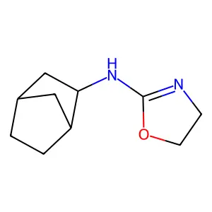 2-Norbornanamine, N-(2-oxazolin-2-yl)- structure