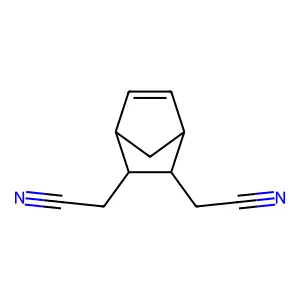 5-Norbornene-2,3-diacetonitrile structure