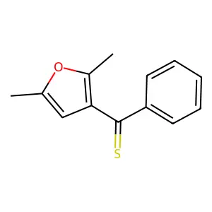 Furan, 2,5-dimethyl-3-thiobenzoyl- structure