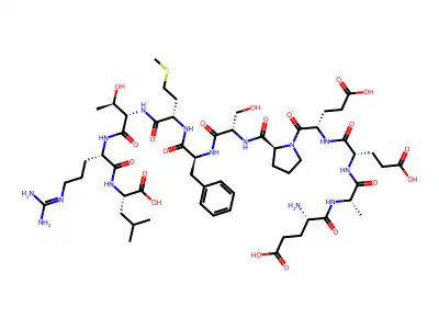Peptide II (aplysia) structure